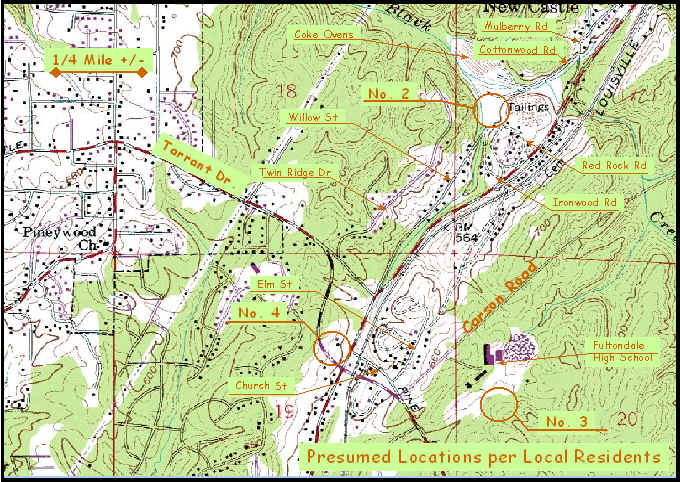 Newcastle Upon Tyne Coal Mines Map Newcastle Coal Mines